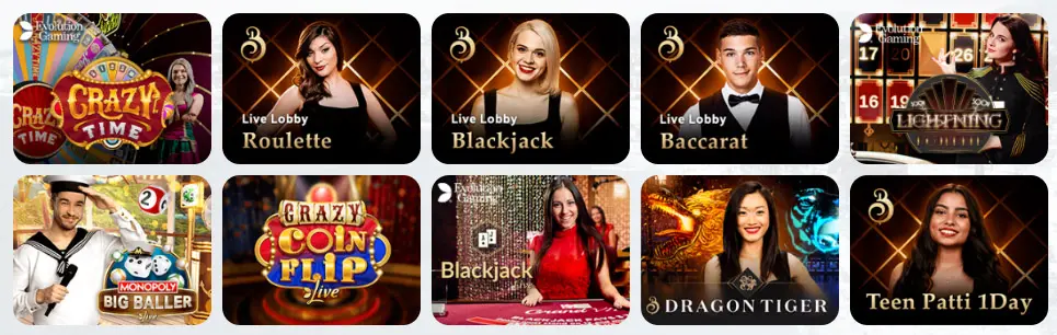 Jeux de casino en direct MAGICAL SPIN CASINO