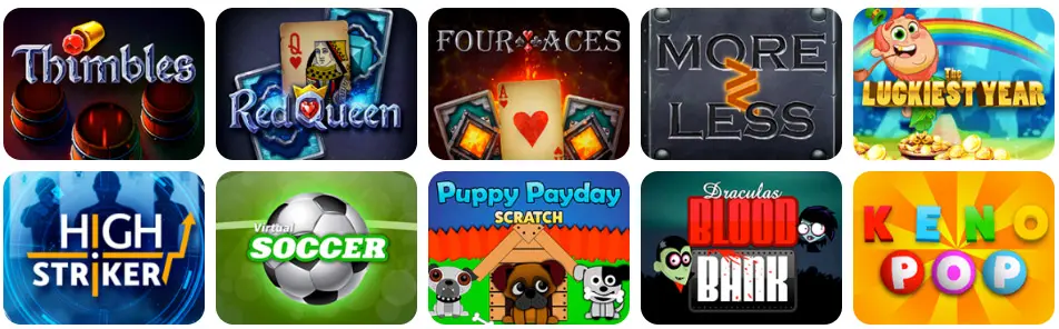 Jeux en ligne Magical Spin Casino