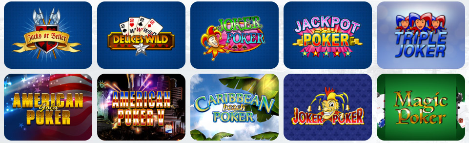 Video Poker MAGICAL SPIN CASINO