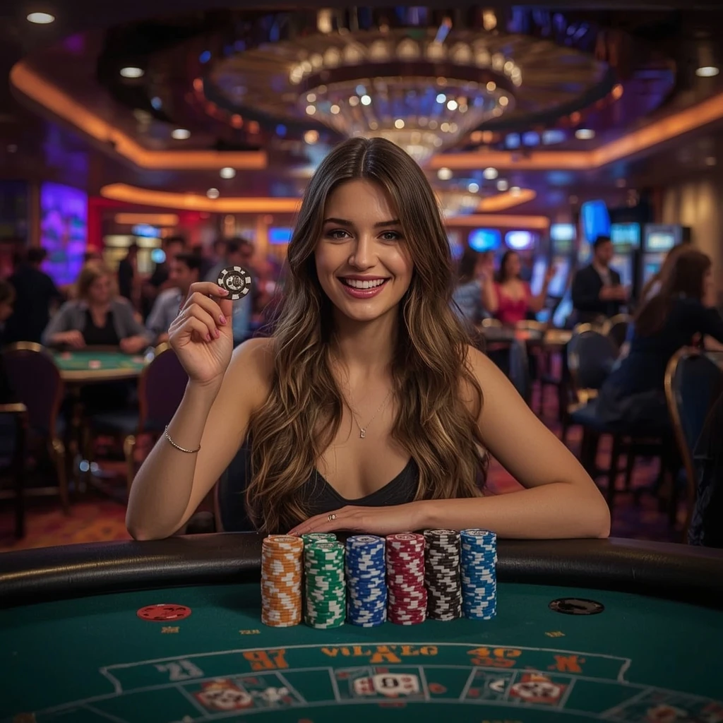 bonus dans les mains d’un homme au casino Magical Spin Casino